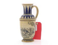 A Doulton Lambeth stoneware ewer,
