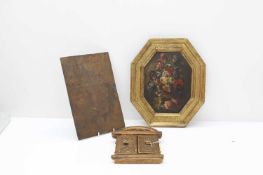 An interesting double-sided copper plate,