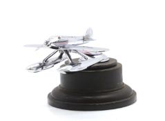A Schneider Trophy race monoplane car mascot,