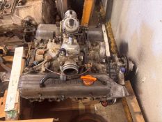 A Rover V8 3500cc engine,