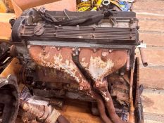A Jaguar 340 engine,