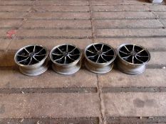 A set of four Dunlop D1S 13in 8-spoke Mk1 Escort alloy wheels,