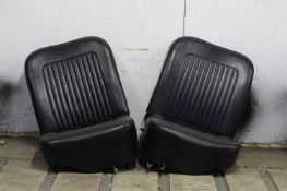 A pair of Sunbeam Rapier Series 5 front seats,