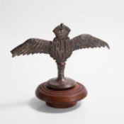 An RAF pre-war car badge,