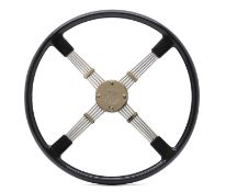 An MG sports steering wheel for pre-war cars,
