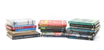 A collection of motoring literature,