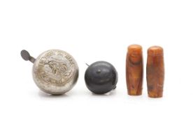 An 'Avec Alfred Tout Va Bien' cycle bell,