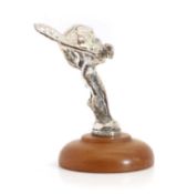 An early Rolls-Royce 'Spirit of Ecstasy' car mascot,