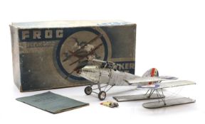 A Hawker Hart biplane day-bomber scale flying model,