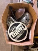 A collection of service parts,