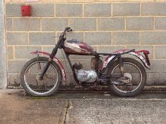 1963 Triumph T20SL Trials motorcycle,