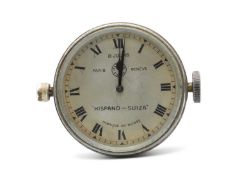 A Jaeger 'Hispano-Suiza' eight-day clock,
