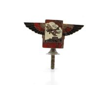 A Northampton Aero Club member's car mascot,