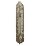 A Stephen Inks enamel thermometer,