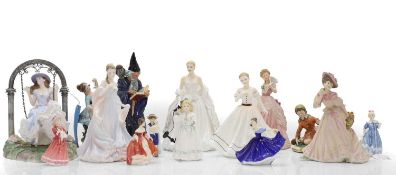 Six Royal Doulton figures,