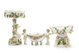 Two Von Schierholz porcelain items,