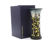 A Moorcroft 'New York' pattern vase,