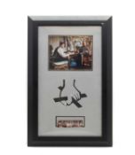 A signed photograph by Marlon Brando and Al Pacino