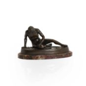 A bronze model of the Dying Gaul,