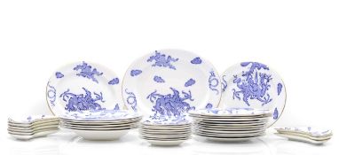 Royal Worcester 'Dragon' dinnerwares,