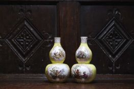 A pair of Helena Wolfsohn porcelain vases,