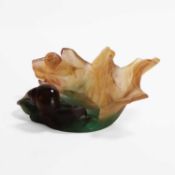 A Daum pâte-de-verre glass model,