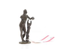 A Grand Tour bronze figure,