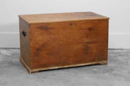 A pine chest,