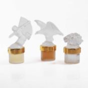 A group of limited Lalique factice scent bottles,