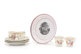 A collection of English porcelain,