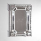 A Venetian-style mirror,