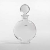 A Baccarat 'Nautilus' glass decanter,