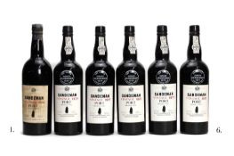 Sandeman, Vintage Port, a selection