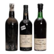 Taylors, Vintage Port, a selection
