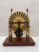 A Wimshurst machine,