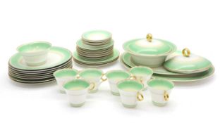 A Shelley porcelain dinner service,