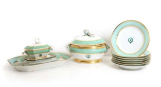 A Rihouet Paris part dinner service,