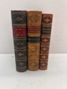 A collection of 19 leather bindings,