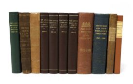 EDINBURGH Directories: 1829-1902 (11), including: The Post Office annual Directory