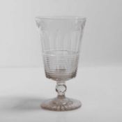 A Regency cut glass celery vase,
