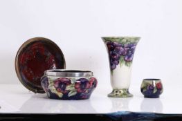 A collection of Moorcroft ceramics,