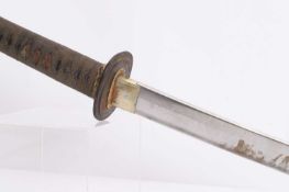 A Japanese World War Two Shin Gunto Katana,