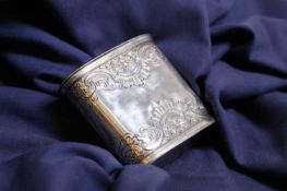A George II Scottish silver snuff mull,