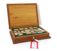 A set of Hallmark Replicas Limited, The Stamps of Royalty,