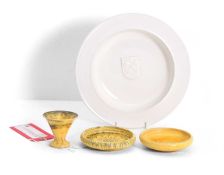 A collection of Kahler ceramics,