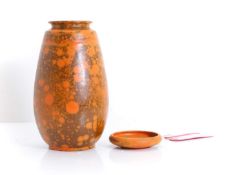 A collection of Kahler ceramics,