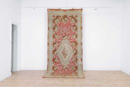 An Aubusson wool rug,