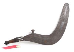 A Congolese Ngulu throwing sword,
