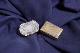 A Victorian silver vinaigrette,
