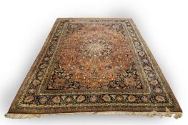 A modern Kerman Persian carpet,
